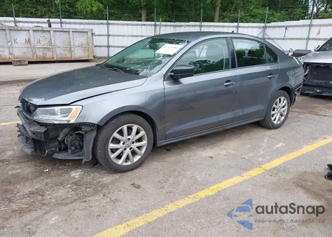 2015 Volkswagen Jetta 1.8T Se from USA, damaged, VIN 3VWD17AJ9FM215751